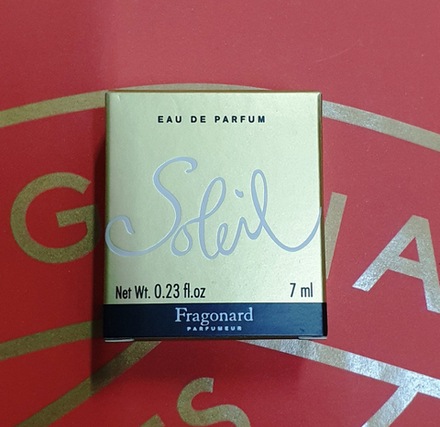 Парфюмерная вода Soleil 7 мл