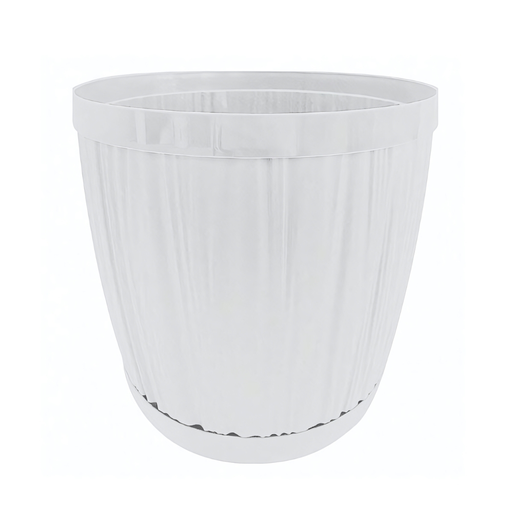 Горшок для цветов InGreen BARCELONA 9,6л, D270мм белый