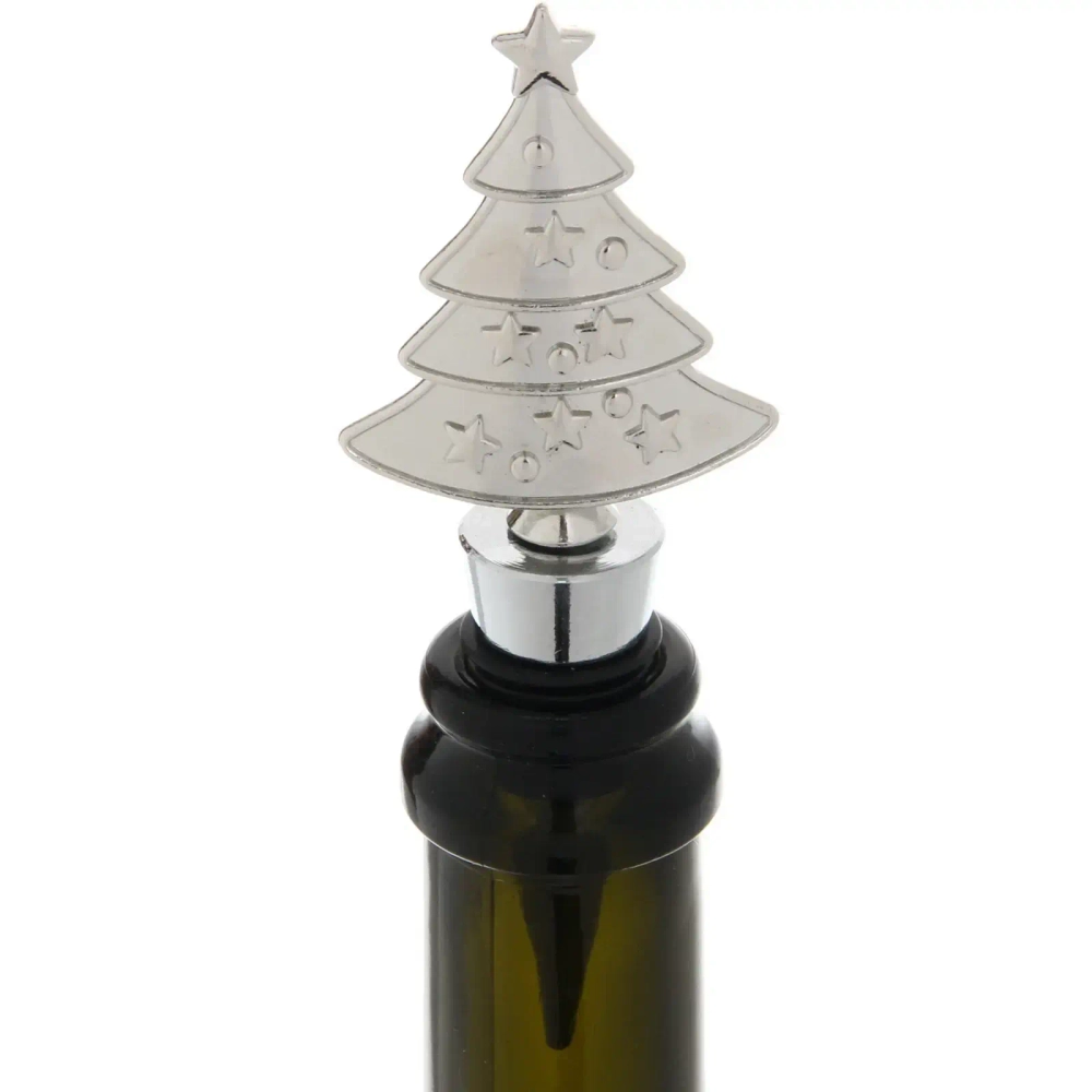 Пробка для бутылок «Ёлка», цвет серебро