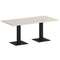 Onix Direct Стол прямоугольный O.SPRG-4 Денвер Светлый/Металл Черный 1800*900*750