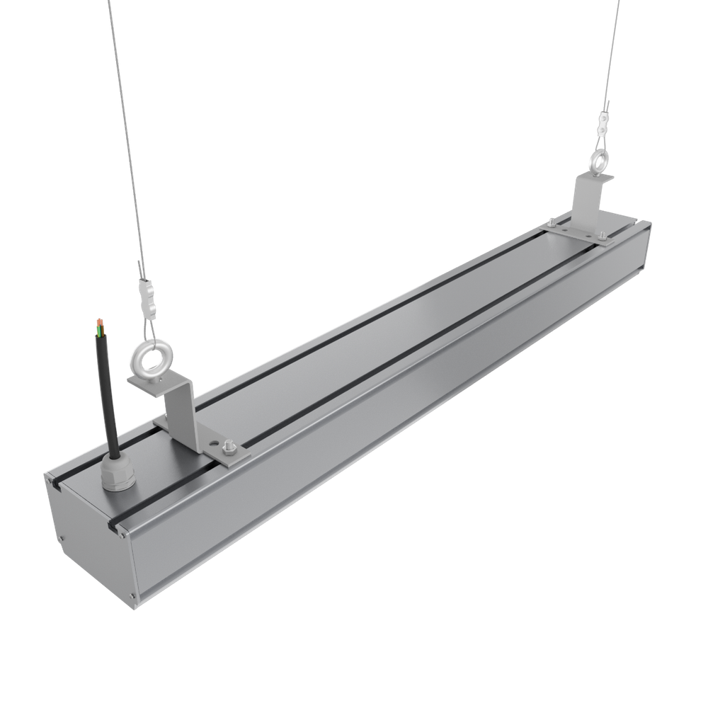 Светильник LED ПАЛЛАДА ДСП02-100-202-4К Г60 100Вт 4000К IP65 Прозрачный 17000лм 715х91х135мм WOLTA PRO