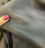Ткань подкладочная с принтом (Италия - CALVIN KLEIN) 50% вискозный шелк 50% п.э ш-140см 1 м