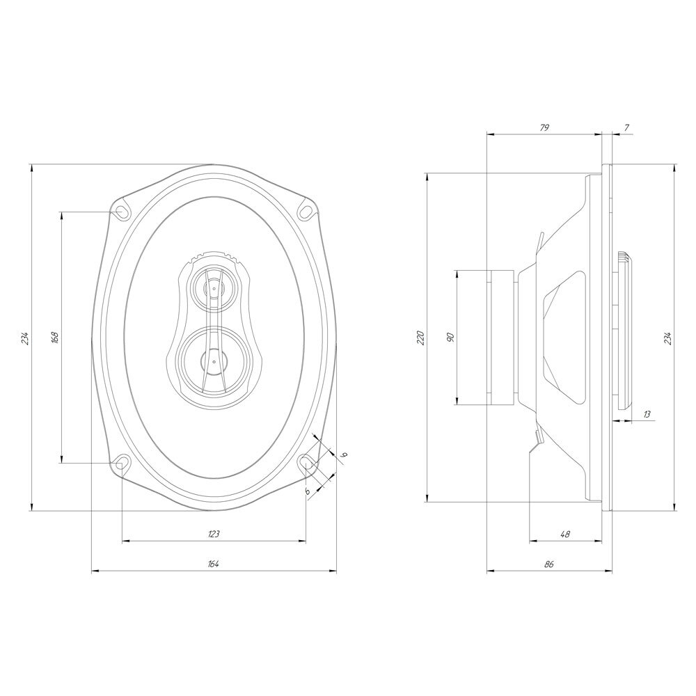 Акустическая система Oris JB-693Q - BUZZ Audio