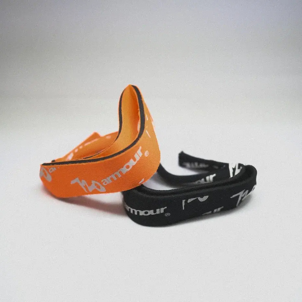 720armour Head Strap Orange / Неопреновый ремешок 720armour (шнурок) для очков, нетонущий, черный