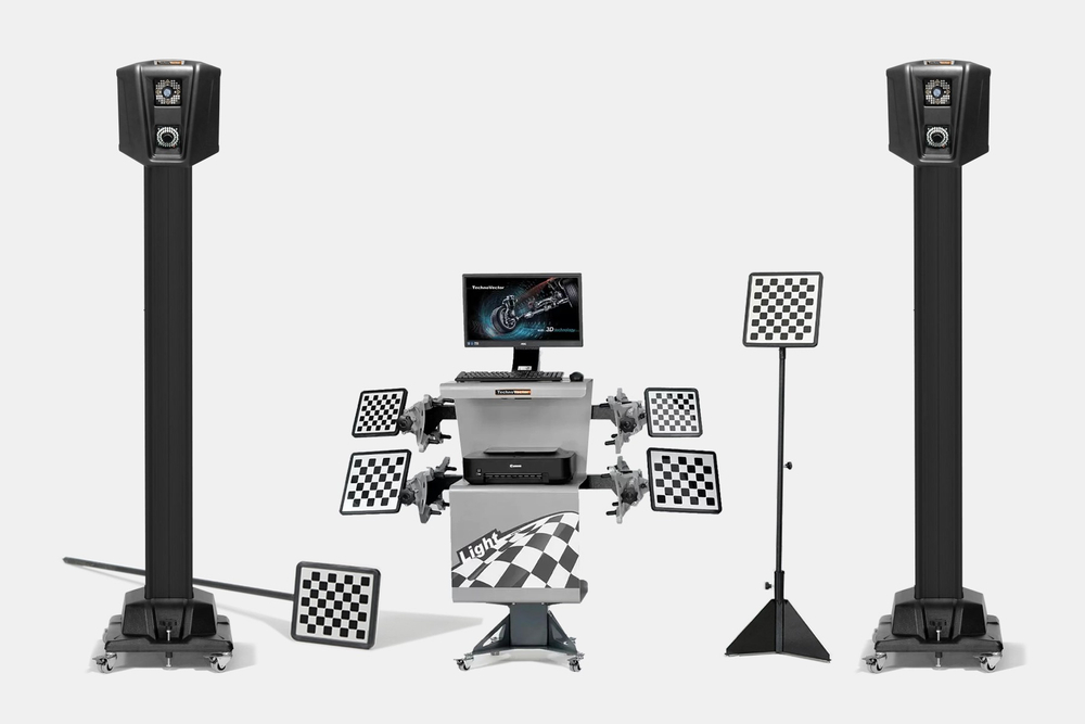 Мобильный стенд сход-развал 3D для грузовых автомобилей ТехноВектор 7 Truck 7204 HT MC4