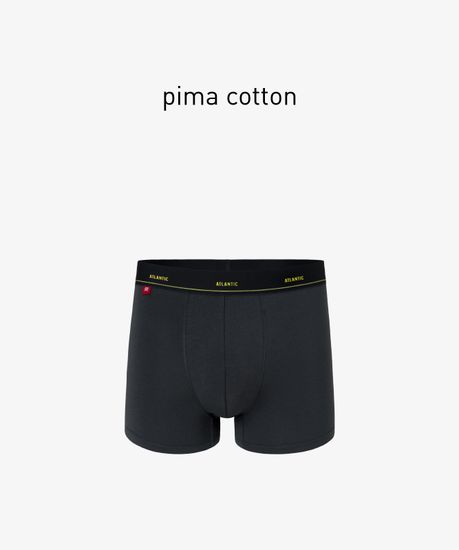 Трусы мужские боксеры, Atlantic MH-1190 графитовые