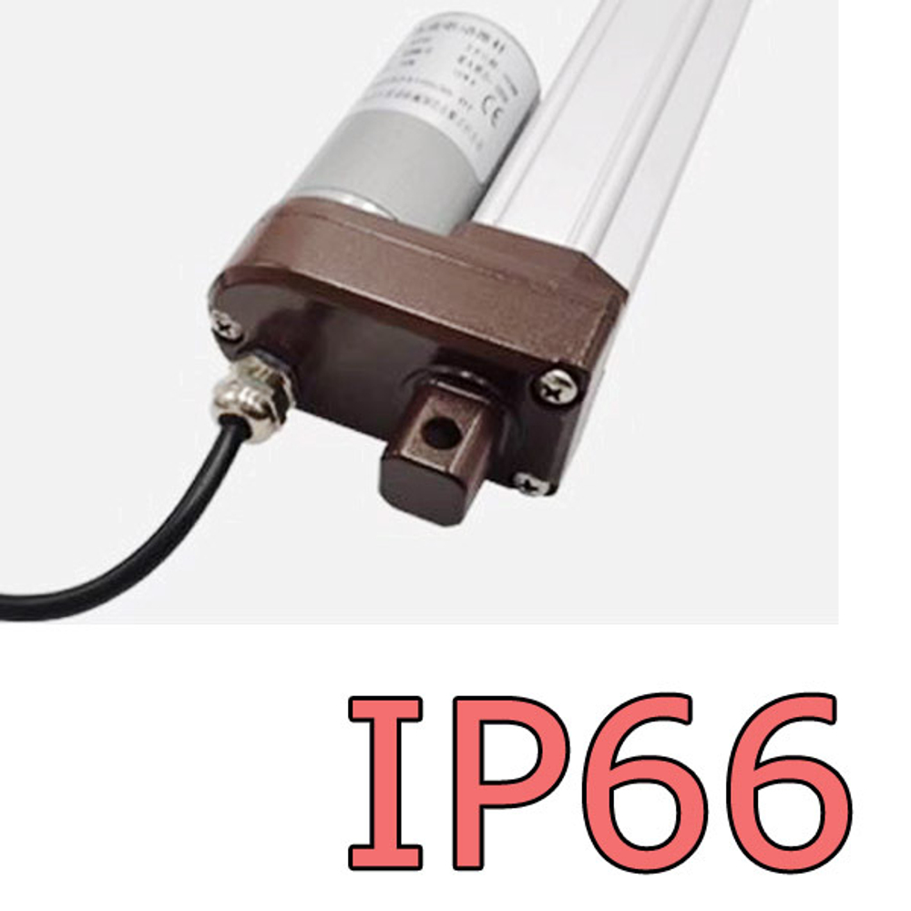 Актуатор линейный IP66 12V-100мм-60мм/с-25кг