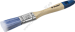 ЗУБР Аква 25 мм, 1'' светлая искусственная щетина, деревянная ручка, Плоская кисть, МАСТЕР (4-01007-025)