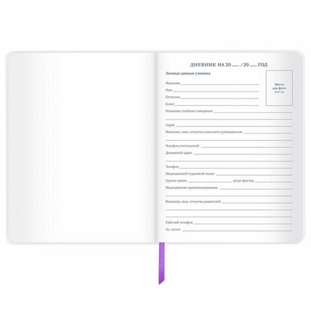 Дневник 1-11 класс 48 л., кожзам (гибкая), печать, фольга, BRAUBERG, "Тропики", 106173