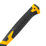 Молоток-гвоздодер 450 г, цельнокованый,боек с магнитом, двухкомп. обрезин. рук-ка Denzel