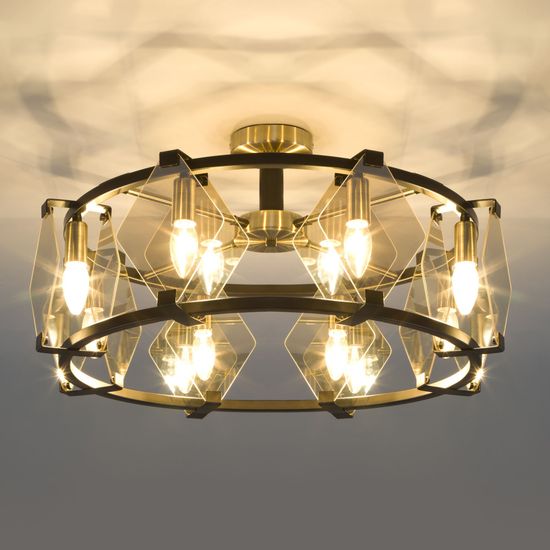 60126/8 / потолочный светильник / черный