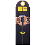 Кабель HOCO X20 USB-microUSB 2.4A 1м PVC Black