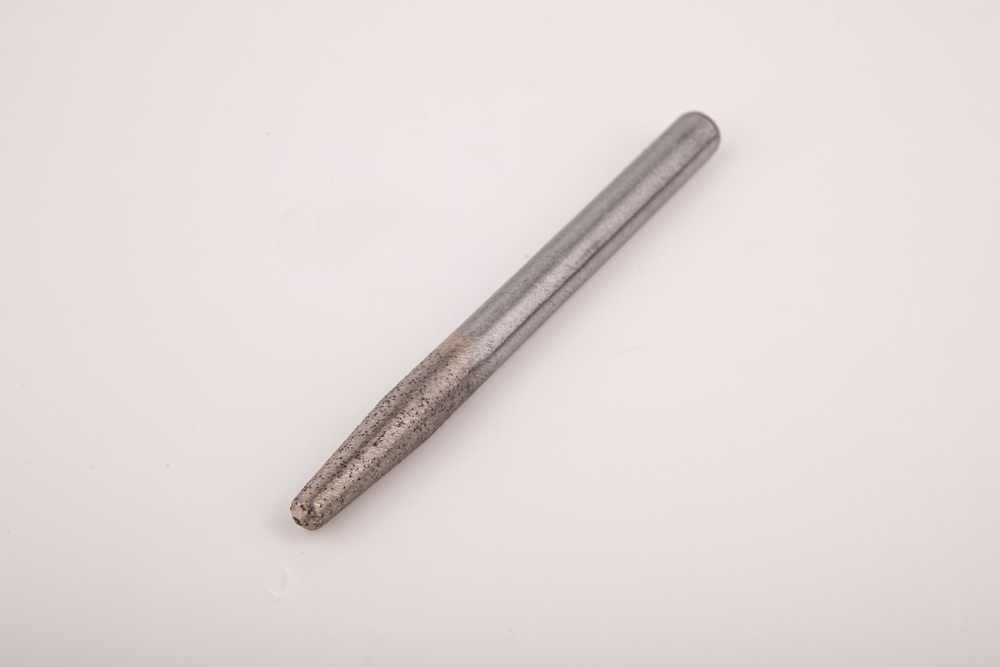 Алмазная фреза для гранита, конус R 8,0 мм (хвостовик 10 мм) 10*8*40*120