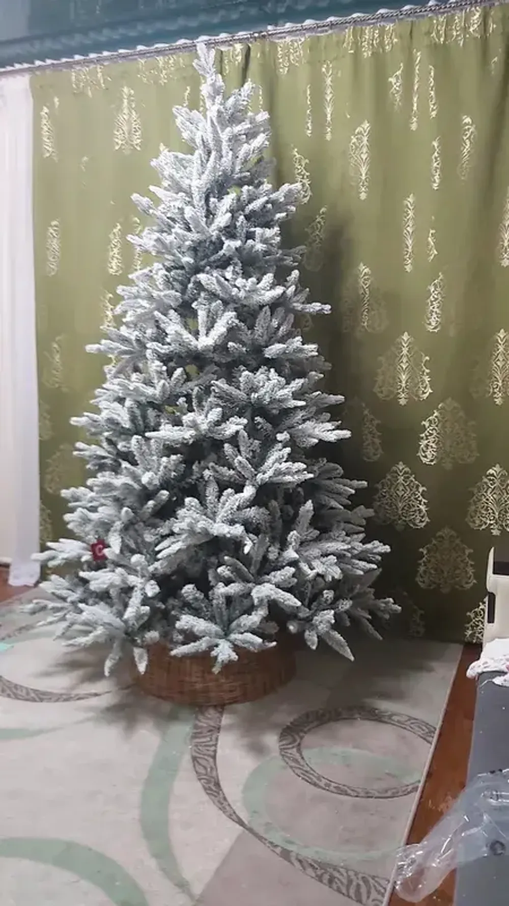 Заснеженная елка «Noel» Ноэль (Литая+пвх) 3 м