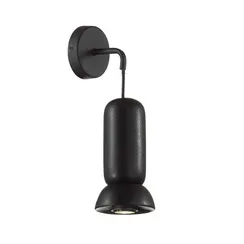 5054/1WD PENDANT ODL24 379 черный/металл/керамика Бра GU10 LED 4W KERAMA