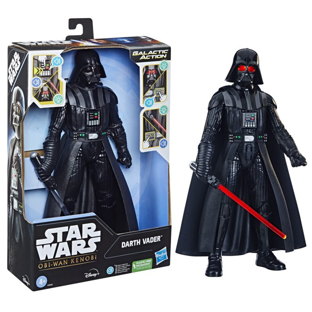 Hasbro Star Wars Galactic Action - Электронная фигурка 30 см Дарт Вейдер F5955