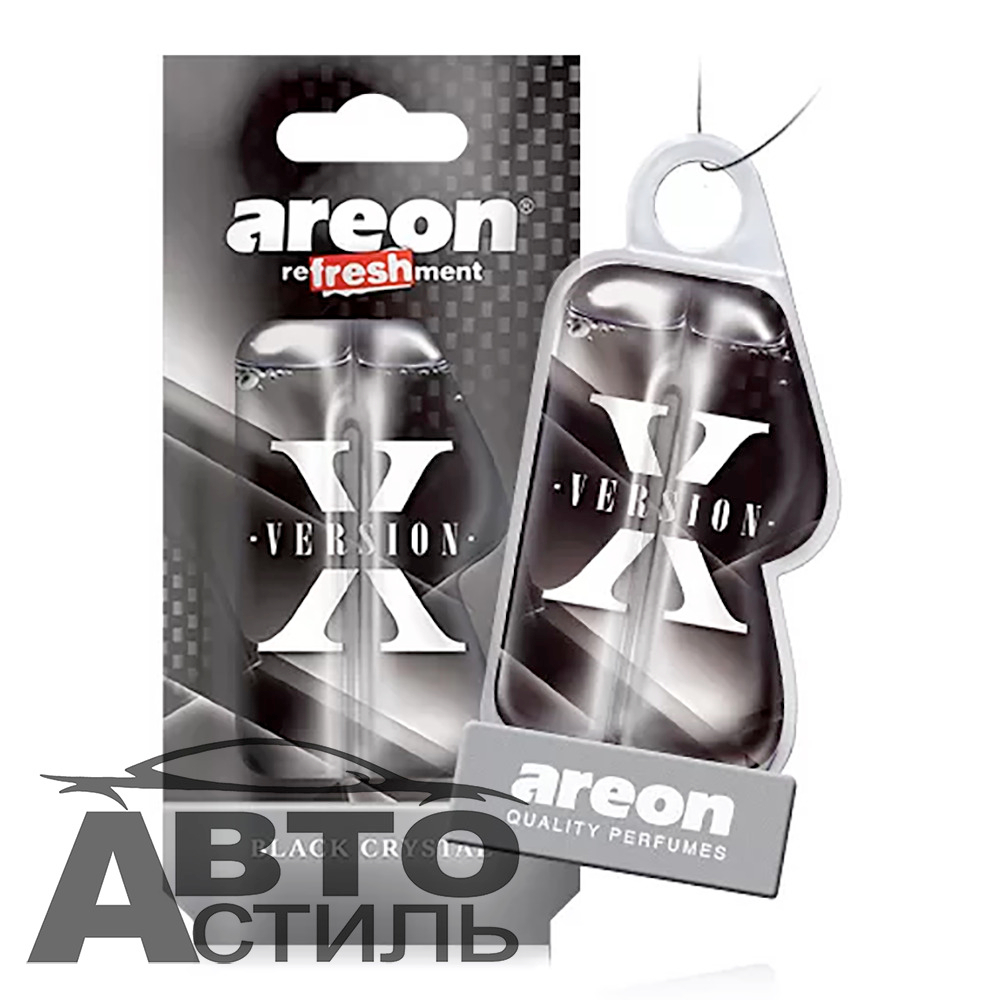 Ароматизатор гелевый AREON  X-Version  Черный Лед