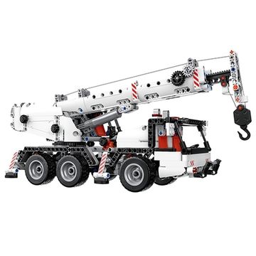 Конструктор Building Blocks Mobile Engineering Crane