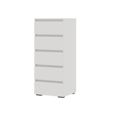 ХЕЛЕН КМ 03 Комод 502 5 ящиковФАСАД БЕЛЫЙ/КОРПУС БЕЛЫЙ