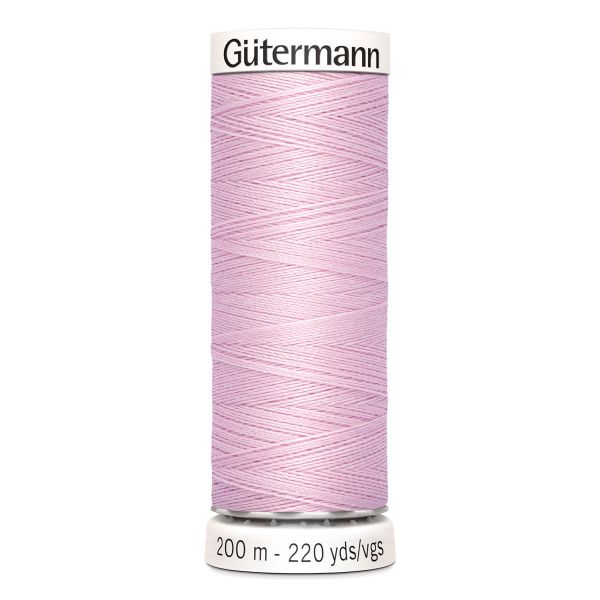 Нитки универсальные Gutermann Sew-all 100 (200 метров), 5 кат. | 320 зефирно-розовый