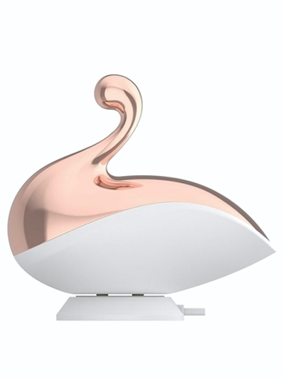 Белый вакуумный стимулятор клитора Liberty Swan (Цвет: белый)