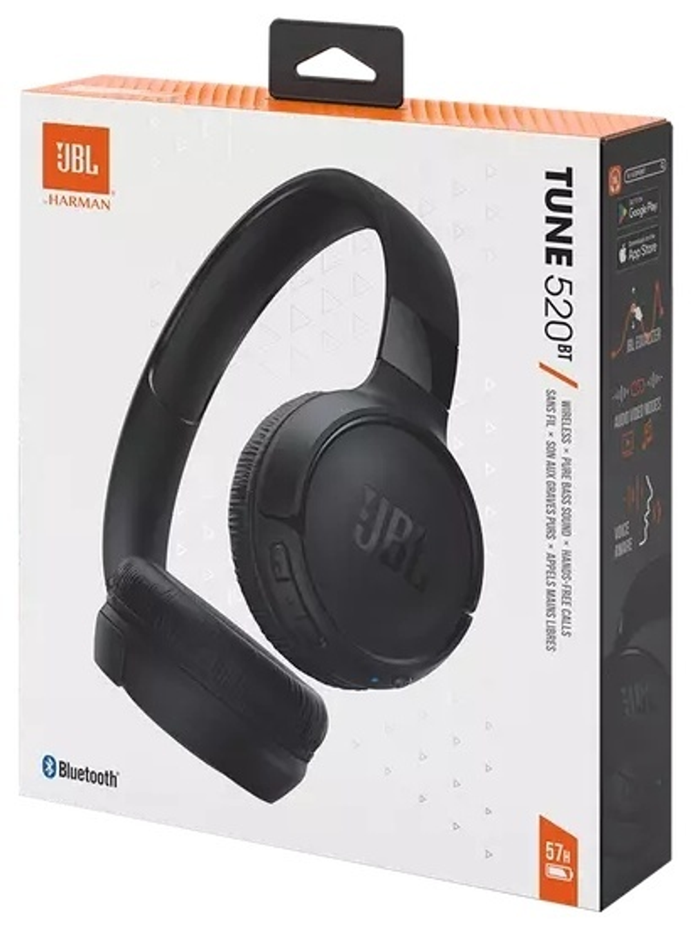 Наушники JBL Tune 520BT черный