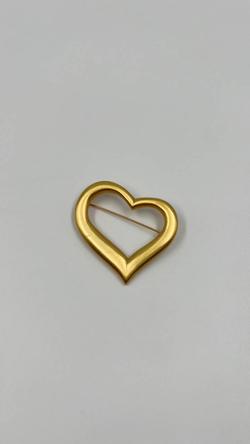 Брошь Сердце