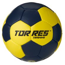 Мяч ганд. TORRES Training, H32453, р.3, ПУ, 4 подкл. слоя, руч. сшивка, мультиколор