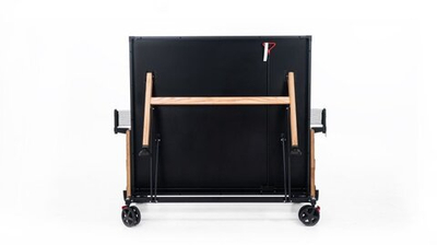 Теннисный стол складной для помещений "RASSON PREMIUM T01 Indoor" (274 х 152,5 х 76 см, натуральный дуб) с сеткой