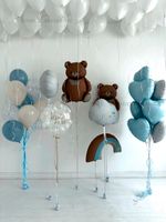 Воздушные шары на выписку для мальчика №8081