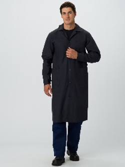 Халат мужской рабочий (тк.Бязь,145), черный