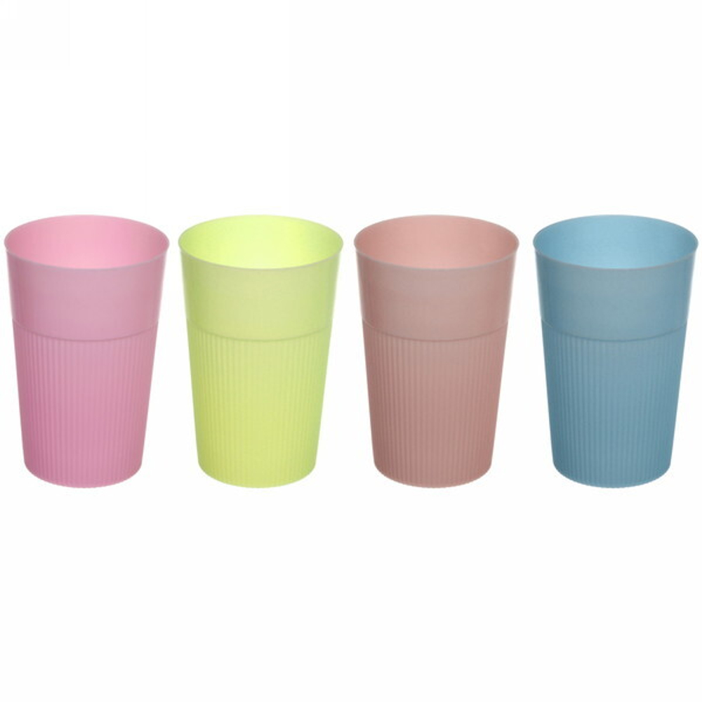 Стакан пластиковый 500мл «Грани»