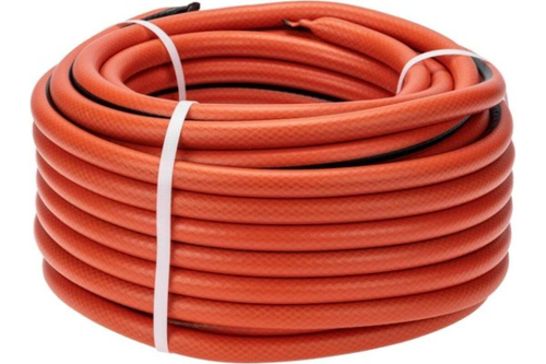 ШЛАНГ ПОЛИВОЧНЫЙ ПВХ 3-Х СЛОЙНЫЙ АРМИРОВАННЫЙ 1/2 25М ЛЮКС ЧЕТЫРЕ СЕЗОНА