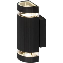 Садово-парковый светильник ЭРА GBW-102-BL-0230 Адрия 230В 2хGU10 max 30Вт IP54 230х100x95мм настенный | Садово-парковые светильники