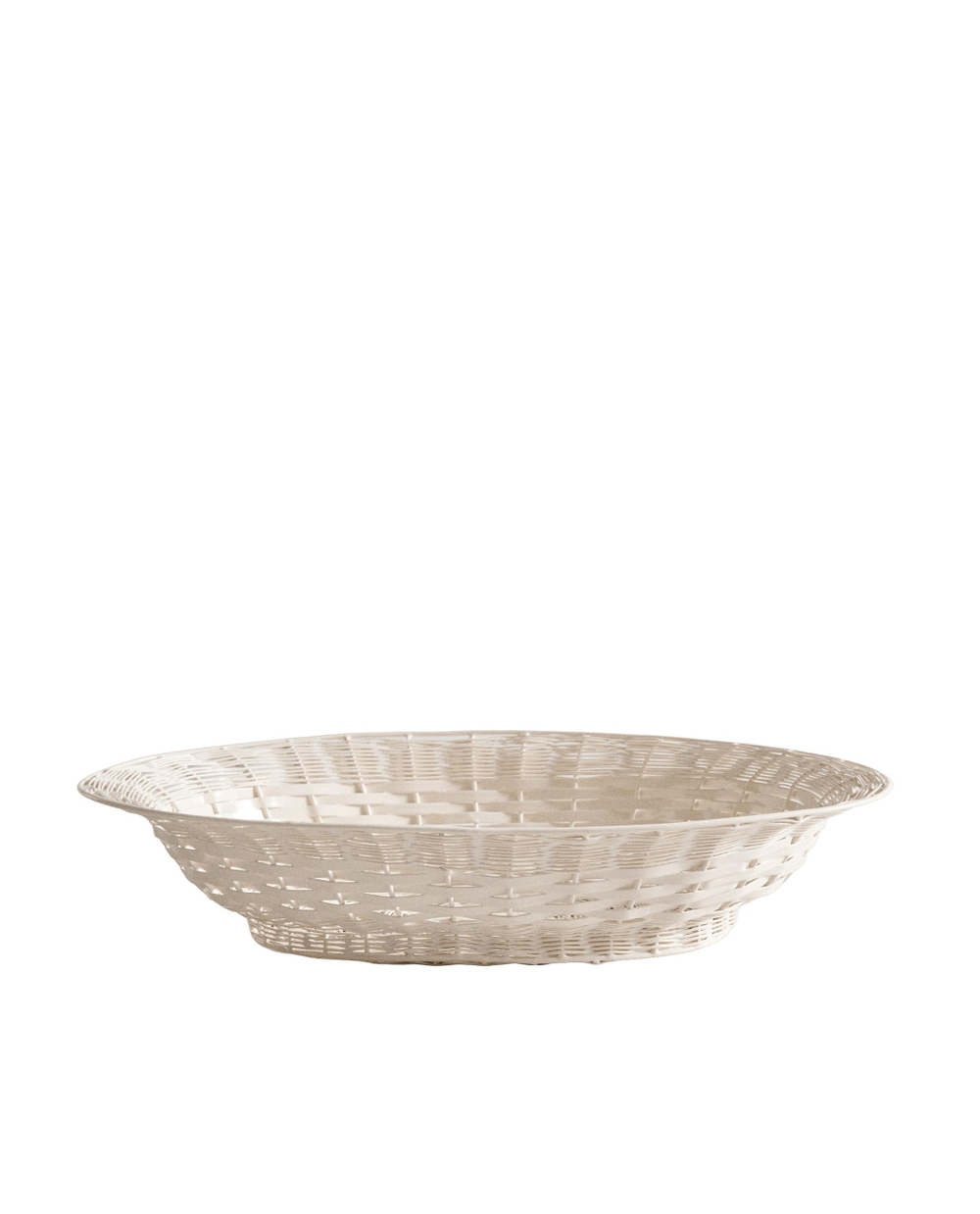 Zara Home Корзина из металла, цвет кремовый, 40 см