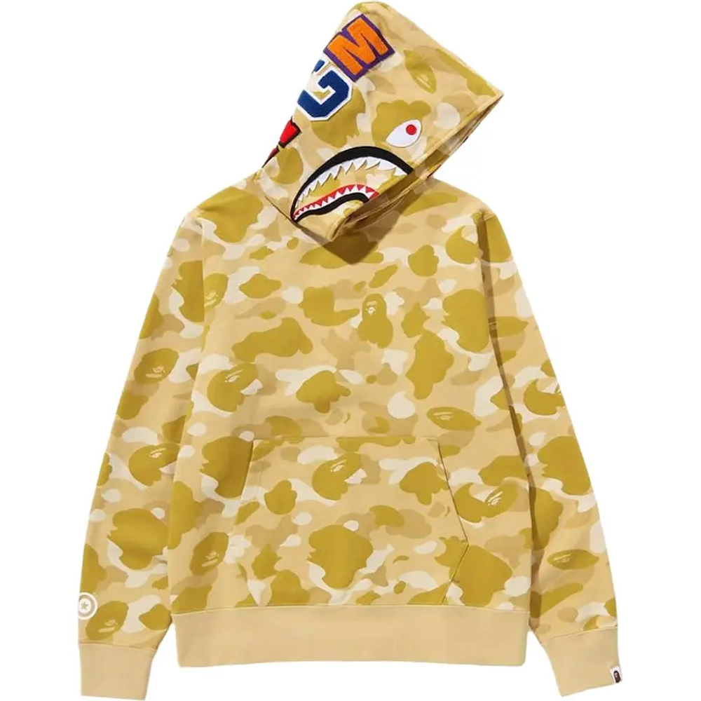 A Bathing Ape Color Camo Shark Pullover Худи