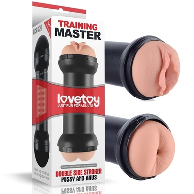 Мастурбатор Training Master Double Side Stroker Pussy and Anus