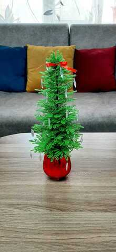 Елочка из бисера 39см