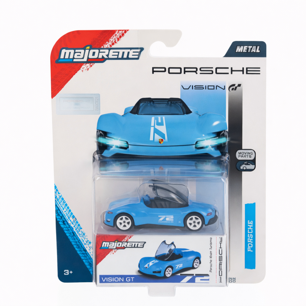 Majorette PORSCHE - Металлическая машина No.2 Porsche Vision Gran Turismo 1:64 2101001