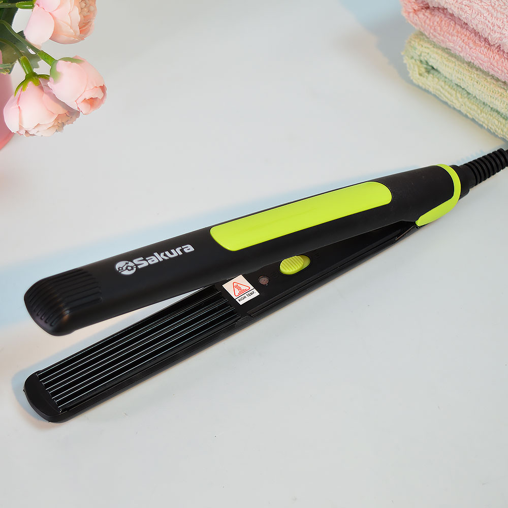 Плойка-гофре для волос 30Вт, SA-4515GR