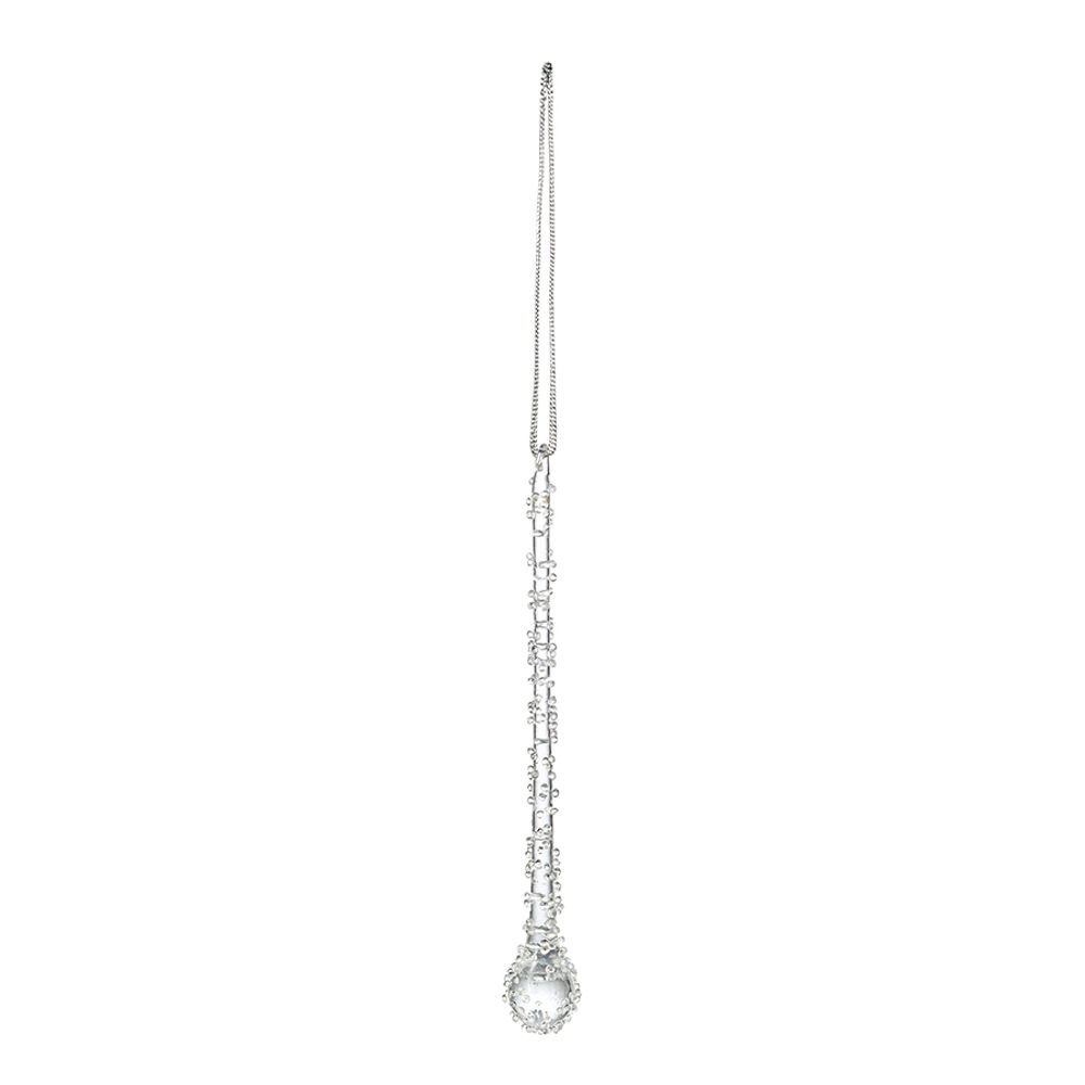 Набор ёлочных украшений Icy sparkles из коллекции New Year Essential, 6 шт.