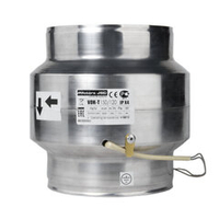 Высокотемпературный жаростойкий вентилятор ВOK 150/120 Т 240 м³/час с обратным клапаном