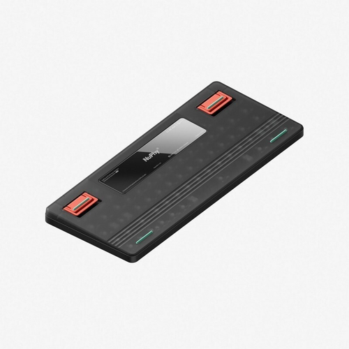 Беспроводная механическая клавиатура QMK Nuphy AIR75v2 Basalt Black, RGB, Hot Swap, Red Switch (AIR75v2-BB-1)