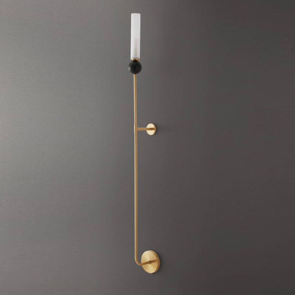 Настенный Светильник Cylinder Wall H115 Brass By Imperiumloft