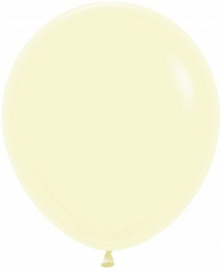 S 18'' Макарунс Желтый (620) пастель 45 см.