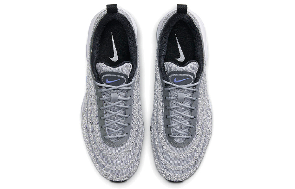 Кроссовки Swarovski X Nike Air Max 97 Swarovski "Polar Blue" (Женская размерная сетка)