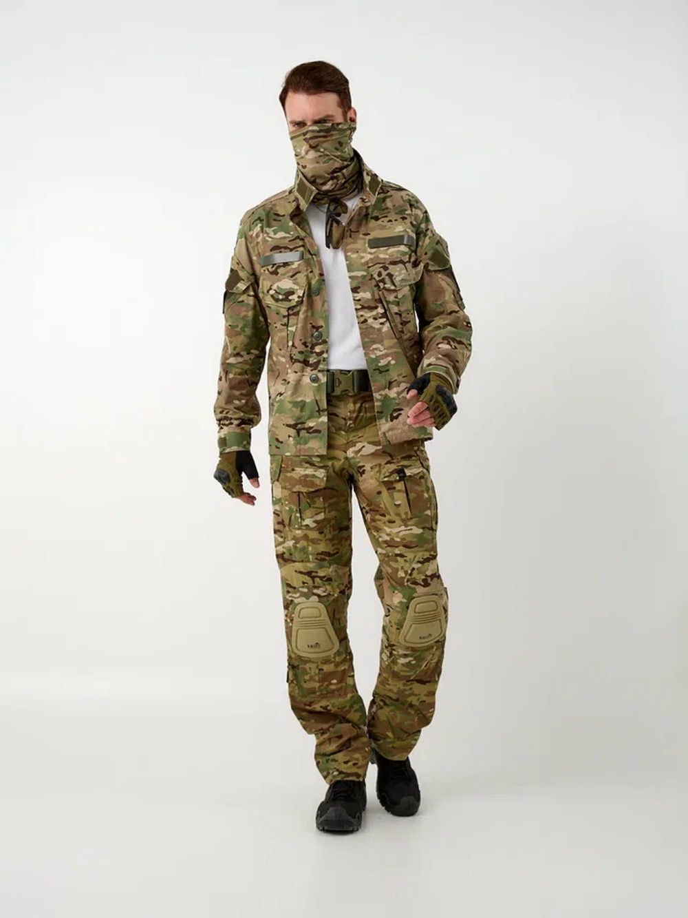 Брюки тактические GEN 3 COMBAT MULTICAM (Ген 3 Комбат мультикам), материал ткань рипстоп нейлон+хлопок (NYCO 50/50), расцветка MULTICAM, мужские, MIMICRYA