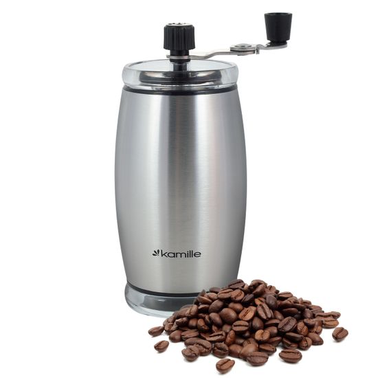 Кофемолка механическая Kamille КМ-7029