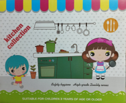 Набор посуды для детской кухни, арт.24-6, от 3 до 9 лет, для девочек