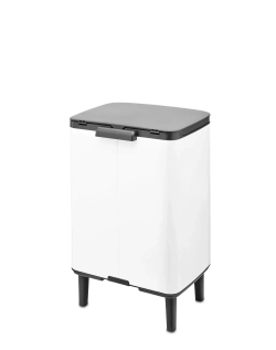 Brabantia - Контейнер для мусора Bo Touch Hi 12л белый / артикул   227240  / GTIN 8710755227240